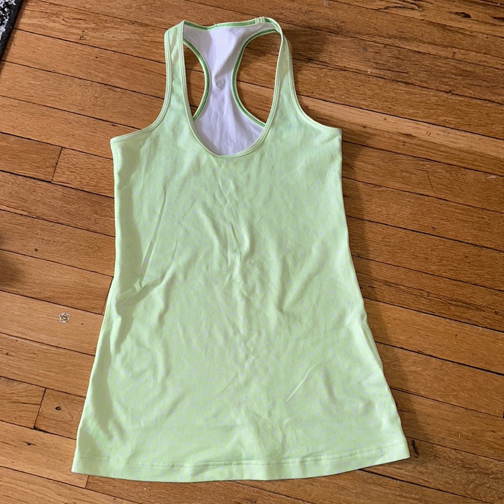 Lululemon Racerback Tank Neon and Pink SIZE SMALL
